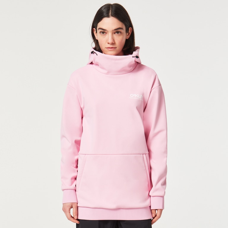 W Park Rc Softshell Hoodie - Pink Flower