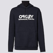 Rider Long 2.0 Hoodie - Black/White