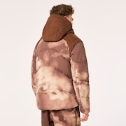 Tc Rykkinn Jacket - Brown Clouds Print