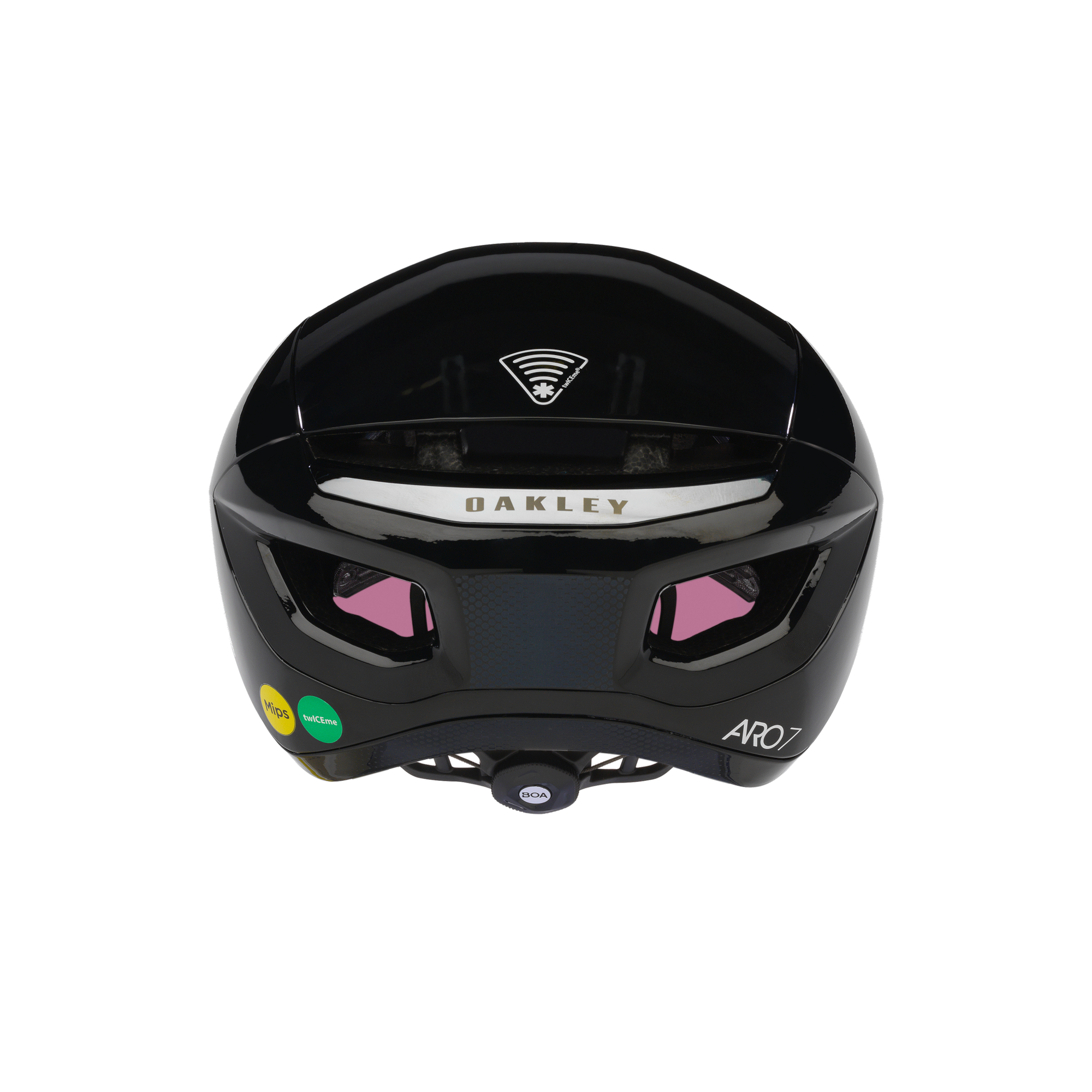Oakley Aro7 Road I.C.E. in Black Gloss ICE Ref/Prizm Red | Oakley® US