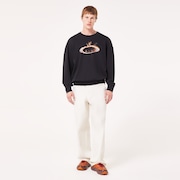 Mtl Solar Rail Crew Sweatshirt - Blackout