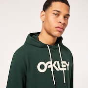 B1B Po Hoodie 2.0 - Hunter Green/Arctic White