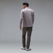 Oakley Delta Jacquard LS Shirt - Smoked Pearl