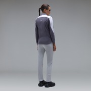 Elevate Color Block LS Shirt - Slate Purple