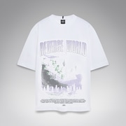Reverse World Tee - White