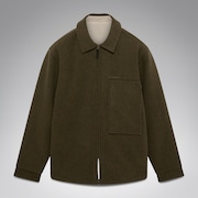 Off-Slope Solid Overshirt - Deep Olive
