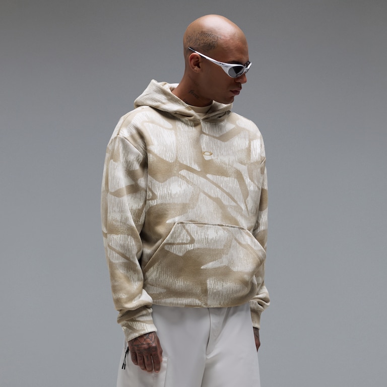 Graffiti Camo Hoodie - Graffiti Camo Pebble