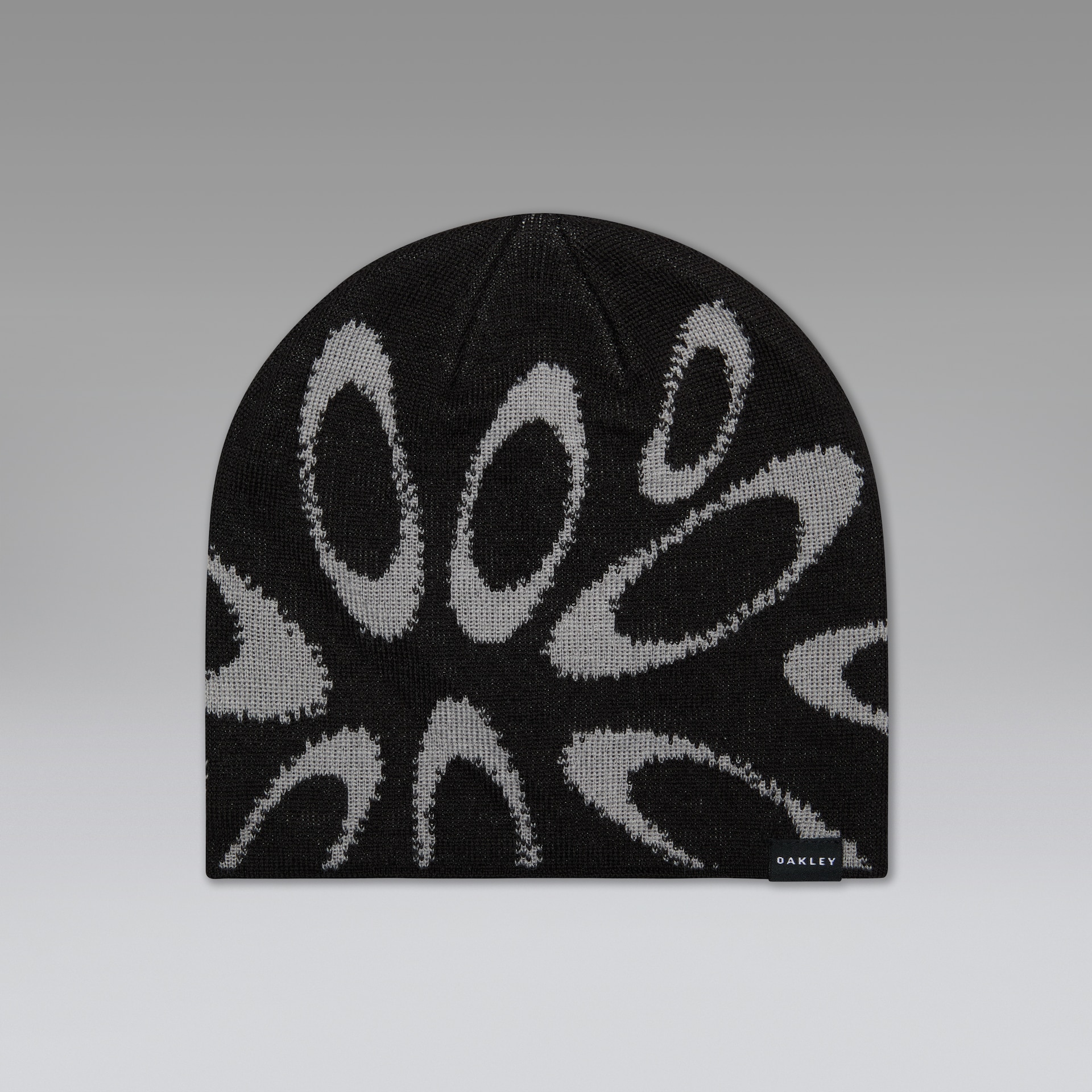 帽子 OAKLEY Ellipse Graphic Beanie Oakley Ellipse Graphic Beanie in Black/Gray | Oakley® US