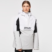 TNP Women's Insulated Anorak - White/Gray