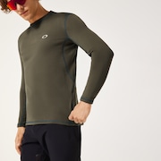Seeker Thermal Grid LS Jersey - Army Green