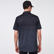 Camo Stripes Polo - Blackout