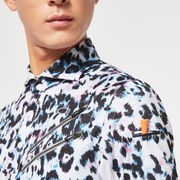 Skull Breathable Leopard Shirt - Mosaic Print
