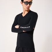 Oakley Base Layer V Neck 6.0 - Pitch Black