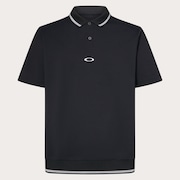 O-Sync Pack Abstract Hem Polo - Blackout