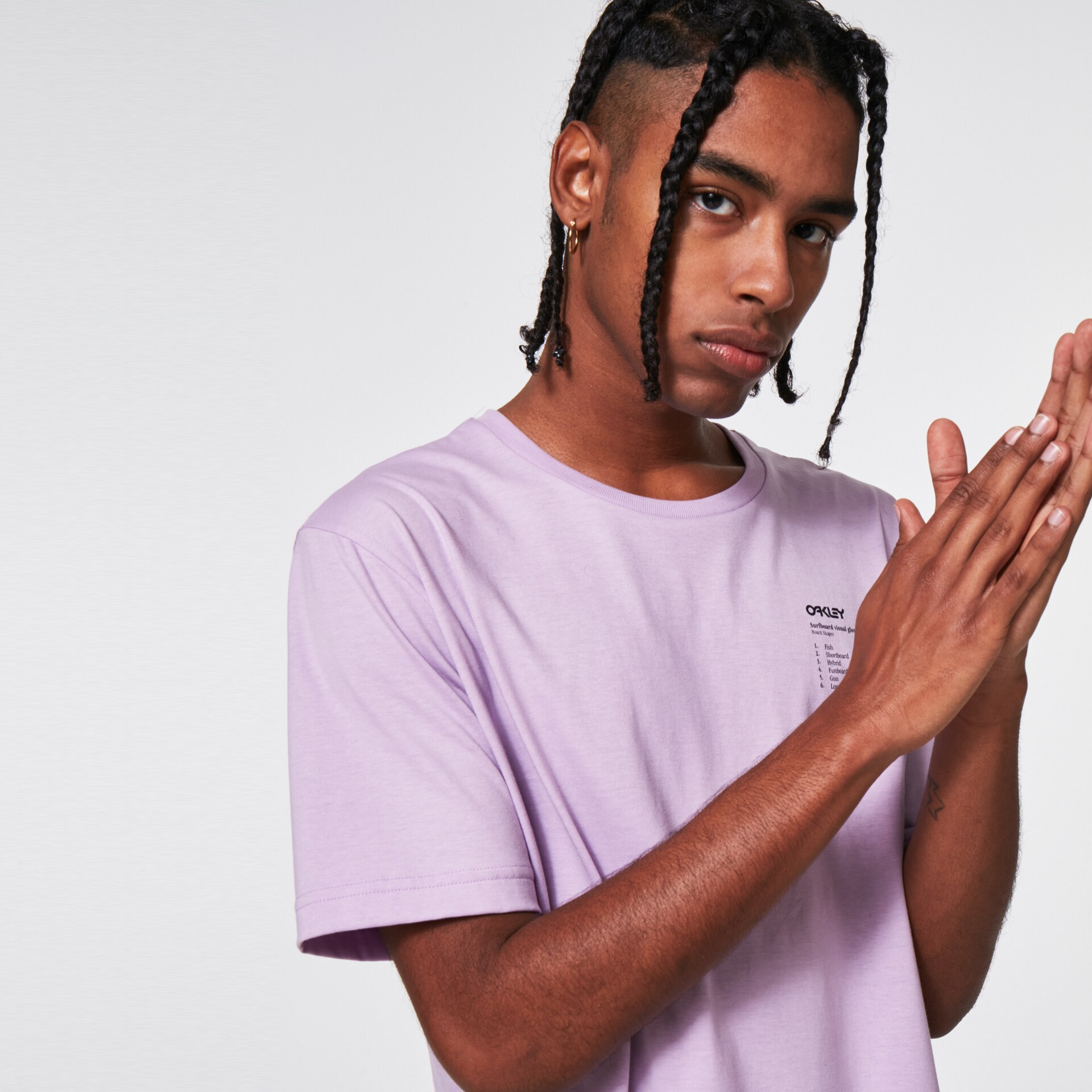 Oakley Surfboard Types Tee in Dusty Lavender | Oakley® US