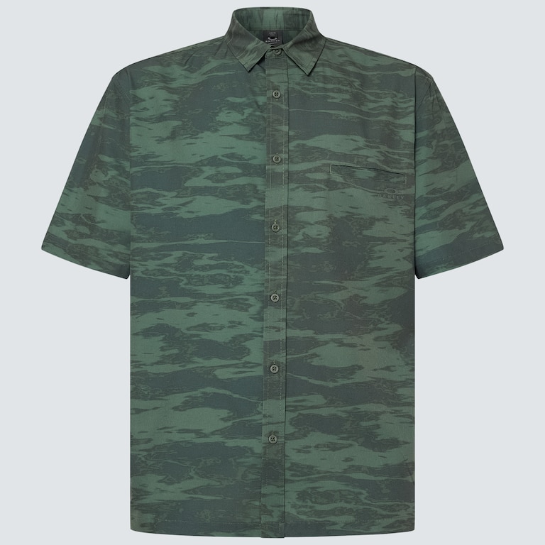 All Day  Rc Shirt - Brush Tiger Camo Green