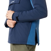 Block Color Anorak Jacket - Fathom