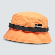 Graphic Bucket Hat - Soft Orange