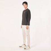 En New Retro L/S Tee Flag 1.7 - Shadow/Black