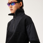 Elevate Pullover H/Z Fleece - Blackout
