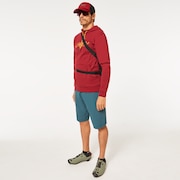 The Post Po Hoodie - Iron Red