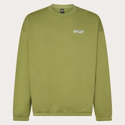Mtl Ringed B1B Crew Sweatshirt - Fern