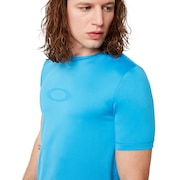 Ellipse Logo Rashguard - Hawaiian Blue