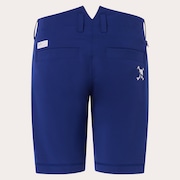 Skull Synchronism Vent Shorts - Wave Blue