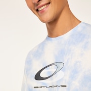 Saturdays NYC X Oakley SS Tee - Tie Dye Light Blue