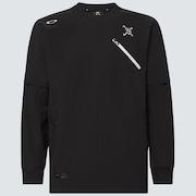 Skull Water Resistant Pullover - Blackout