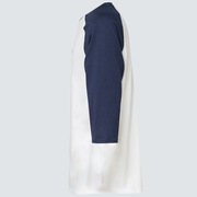 Relax Raglan 3/4 Tee - White/Blue