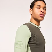 Elements Point To Point Ls Jersey - New Dark Brush/New Jade