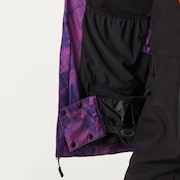 Juno Shell Jacket - Purple Mountain Td Print