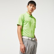 Oakley Roller Jq Polo - Neon Green