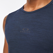 O Fit Rc Sleeveless Tee - Fathom Heather