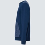 Soft Dye Crew Sweatshirt - Poseidon