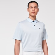 Contender Stripe Polo - Light Blue Breeze