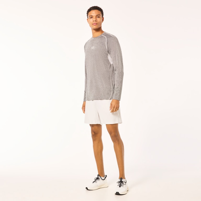 O Fit Rc LS Tee - Uniform/Lunar Heather