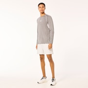 O Fit Rc LS Tee - Uniform/Lunar Heather