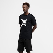 Bermuda Masc Mod Sports Knit Shorts - Blackout