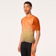 Endurance Dazzle Camo Jersey - Orange/Green Pixel Pt