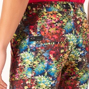 Skull Bloom Quartz Shorts - Mosaic Print