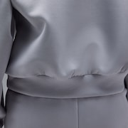 Radiant Peach Fleece Crew 12.0 - Fog Grey