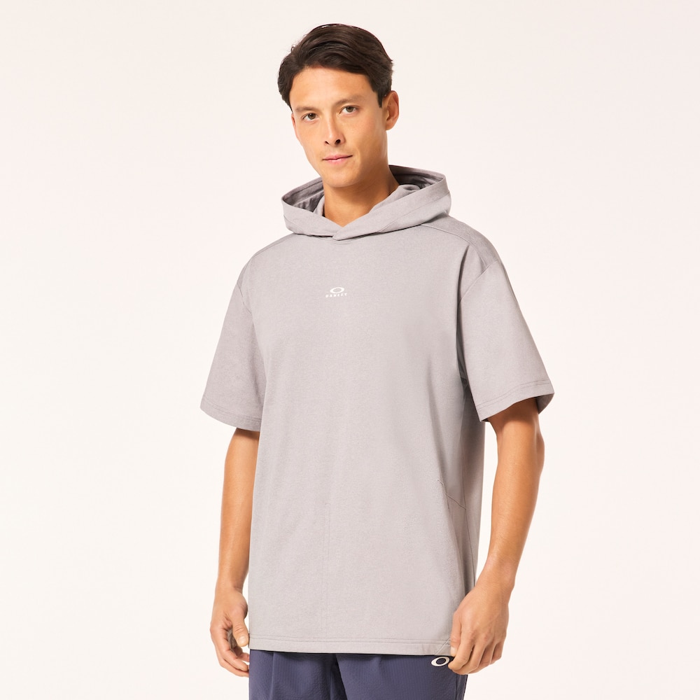 オークリー Enhance Lt Fleece SS Hoody 14.0 New Athletic Grey