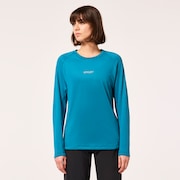 Wmns Seeker Revel Thermal Ls Jersey - Aurora Blue