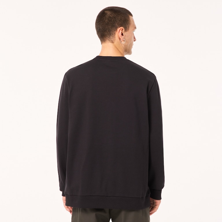 Embroidered B1B Crew Sweatshirt - Blackout