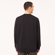 Embroidered B1B Crew Sweatshirt - Blackout