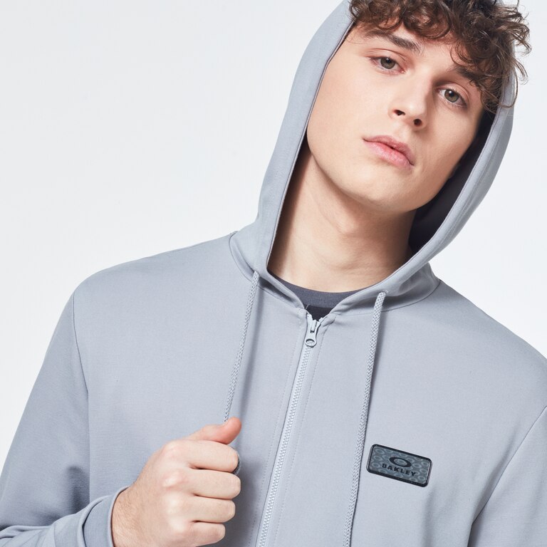 Patch FZ Hoodie - Fog Gray