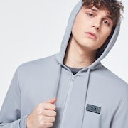 Patch FZ Hoodie - Fog Gray
