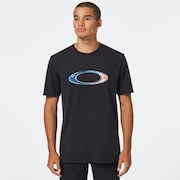 Marble Ellipse Tee - Blackout